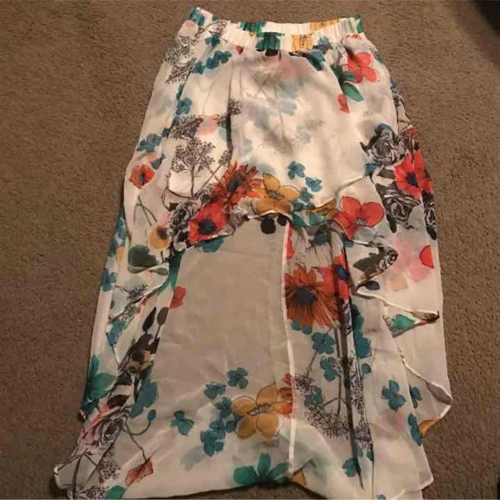 High low skirt
